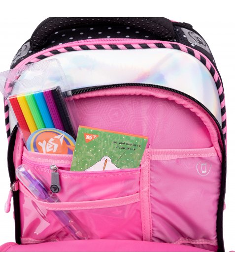 Рюкзак шкільний каркасний YES S-30 JUNO ULTRA Premium Barbie - фото 14 з 19