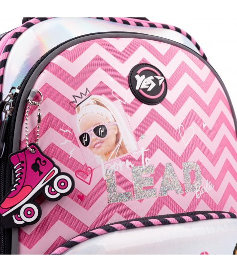 Рюкзак шкільний каркасний YES S-30 JUNO ULTRA Premium Barbie - фото 6 з 19