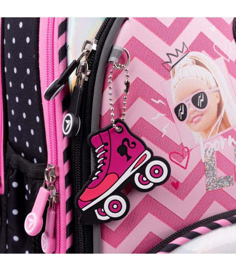 Рюкзак шкільний каркасний YES S-30 JUNO ULTRA Premium Barbie - фото 13 з 19