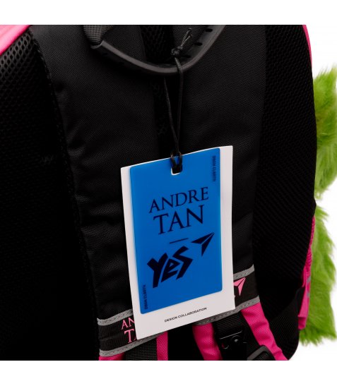 Рюкзак шкільний напівкаркасний YES T-129 YES by Andre Tan Hand pink - фото 15 з 15