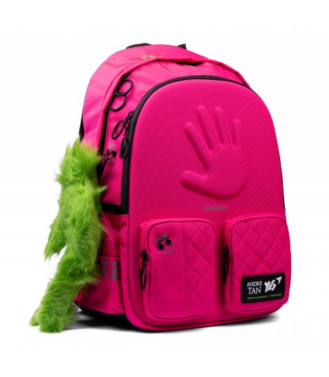 Рюкзак шкільний напівкаркасний YES T-129 YES by Andre Tan Hand pink - фото 1 з 15