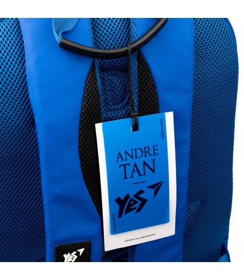 Рюкзак шкільний напівкаркасний YES T-130 YES by Andre Tan Double plus blue - фото 13 з 13