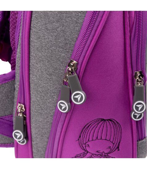 Рюкзак шкільний каркасний YES S-89 Mini girl - фото 13 з 19