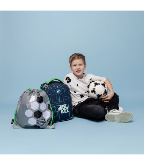 Рюкзак шкільний каркасний YES H-100 Football - фото 7 з 23