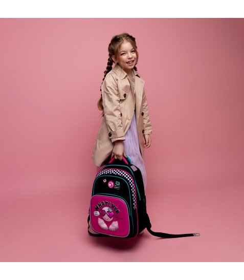 Рюкзак шкільний напівкаркасний YES S-91 Lovely Smile - фото 6 з 24