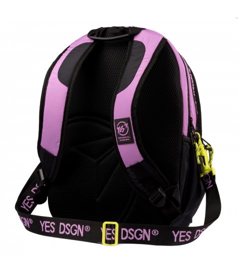Рюкзак шкільний YES TS-95 YES DSGN. Lilac - фото 3 з 24
