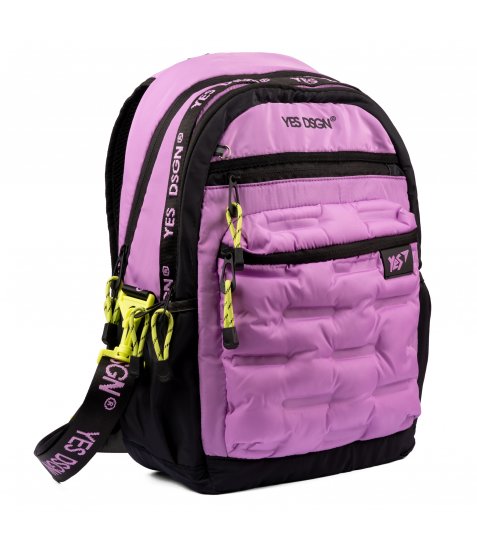 Рюкзак шкільний YES TS-95 YES DSGN. Lilac - фото 1 з 24