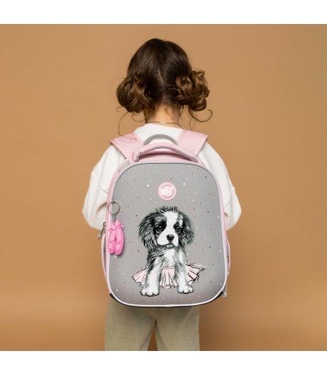 Рюкзак шкільний каркасний Yes Doggy Ballet H-100 - фото 25 з 26