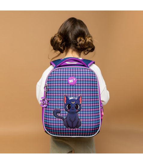 Рюкзак шкільний каркасний Yes Fantastic Kitty H-100 - фото 24 з 24