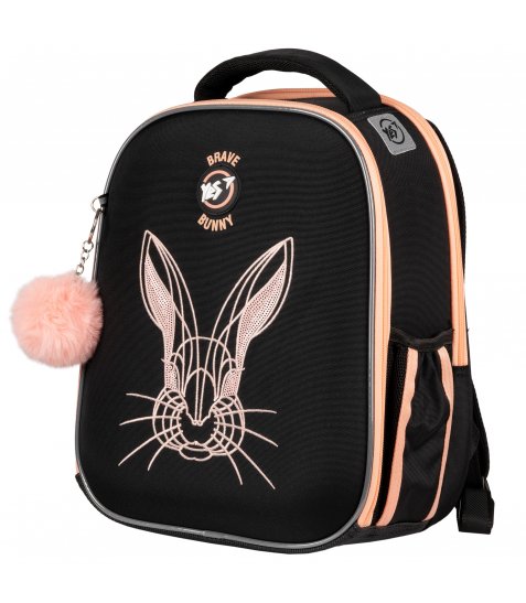 Рюкзак шкільний каркасний Yes Brave Bunny H-100 - фото 3 з 23