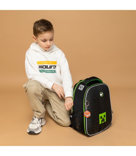 Рюкзак шкільний каркасний Yes Minecraft H-100 - фото 27 з 29