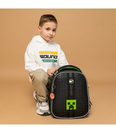 Рюкзак шкільний каркасний Yes Minecraft H-100 - фото 29 з 29