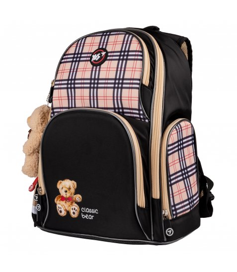 Рюкзак шкільний напівкаркасний Yes Classic Bear S-100 - фото 3 з 25