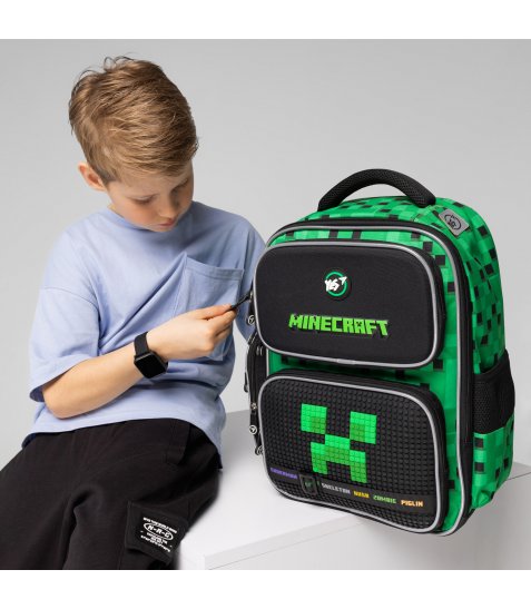 Рюкзак шкільний Yes Minecraft S-101 - фото 26 з 26