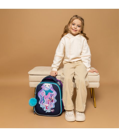 Рюкзак шкільний каркасний Yes Caramel Girl H-100 - фото 23 з 23