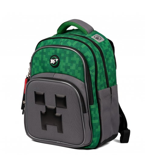 Рюкзак шкільний напівкаркасний Yes Minecraft S-91 - фото 3 з 22