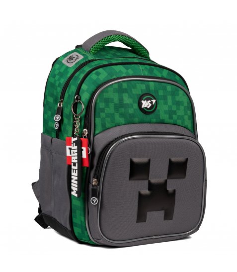 Рюкзак шкільний напівкаркасний Yes Minecraft S-91 - фото 1 з 22