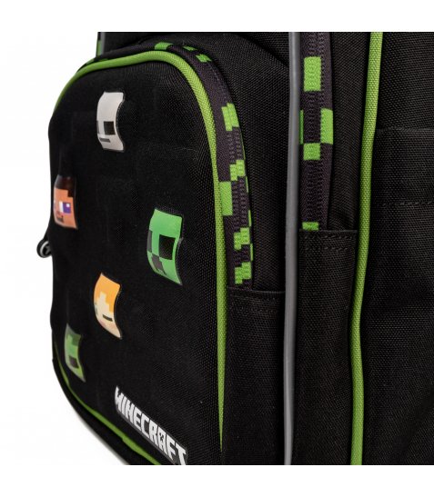Рюкзак шкільний напівкаркасний Yes Minecraft S-91 - фото 16 з 25