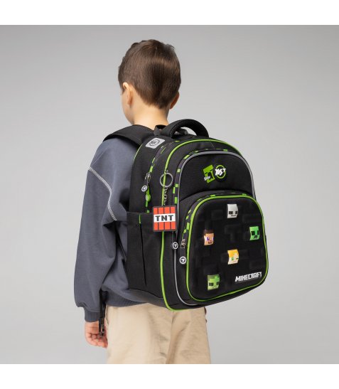 Рюкзак шкільний напівкаркасний Yes Minecraft S-91 - фото 24 з 25