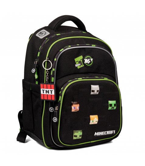 Рюкзак шкільний напівкаркасний Yes Minecraft S-91 - фото 1 з 25