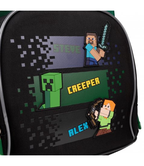 Рюкзак шкільний напівкаркасний Yes Minecraft S-100 - фото 11 з 22