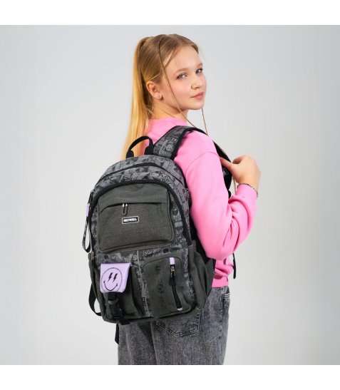 School backpack YES Anime Smiley World TS-43 - фото 18 from 19