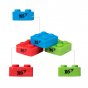 Гумка фігурна YES Blocks 3 кольори в упаковці