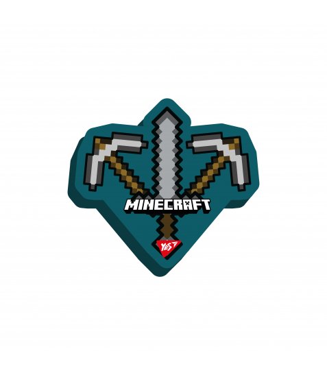 Гумка фігурна Yes Minecraft 3 дизайна мікс - фото 3 з 4