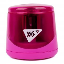 Автоматическая точилка YES со сменным лезвием розовая