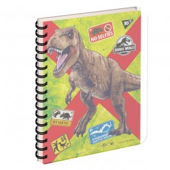 Зошит для записів YES А5/144 пл.обкл. Jurassic World. Dino tracker