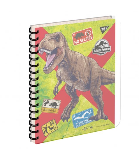 Зошит для записів YES А5/144 пл.обкл. Jurassic World. Dino tracker - фото 1 з 1