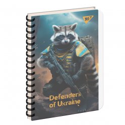 Зошит для записів YES В6/144 пл.обкл. Defenders of Ukraine