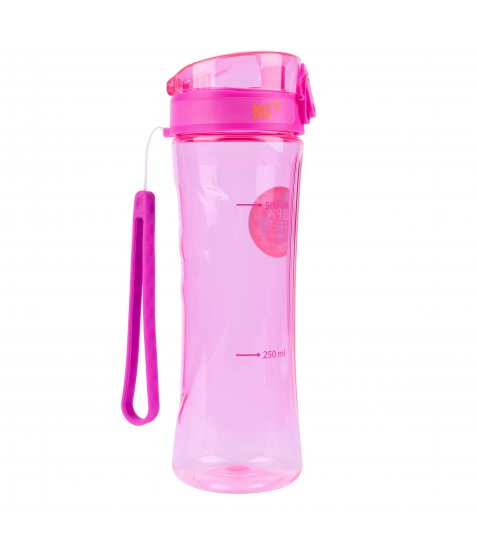 Пляшка для води YES рожева, 680мл - фото 5 з 6