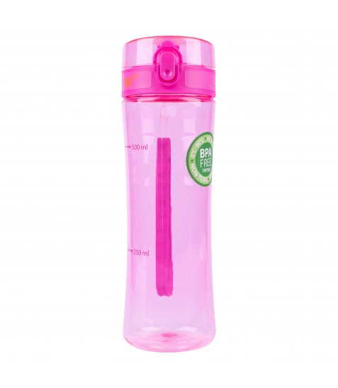 Пляшка для води YES рожева, 680мл - фото 1 з 6