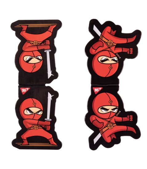 Закладки магнітні YES Ninja, 2шт - фото 2 з 2