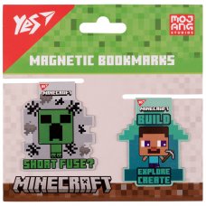 Закладки магнітні Yes Minecraft friends 2шт