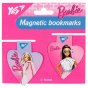 Закладки магнітні Yes Barbie heart, 2шт