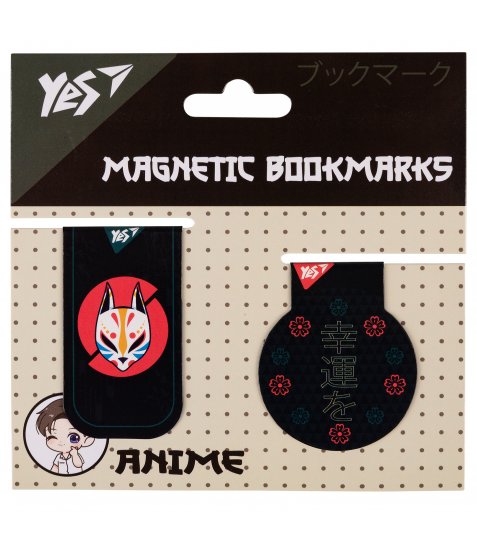 Закладки магнітні Yes Anime fox, 2шт - фото 1 з 3