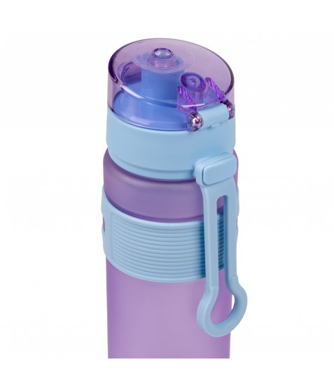 Пляшка для води Yes Fusion 550 мл, фіолетова - фото 5 з 5