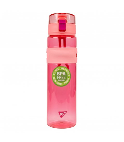 Пляшка для води Yes Fusion 750 мл, рожева - фото 1 з 5