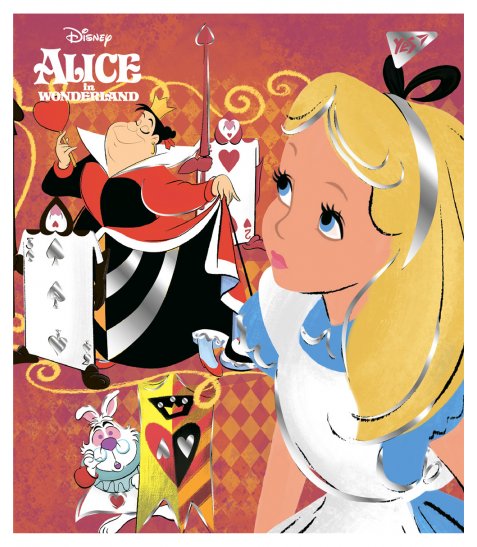 Зошит А5 48 Лін. YES Alice In Wonderland - фото 5 з 5