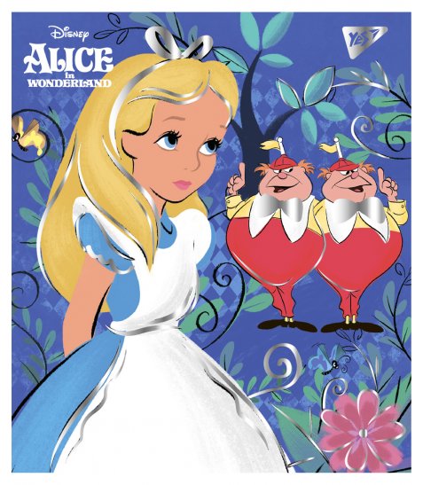 Зошит А5 48 Лін. YES Alice In Wonderland - фото 2 з 5