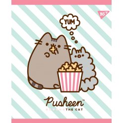 Зошит А5 12 Лін. YES Pusheen Sweet Cat