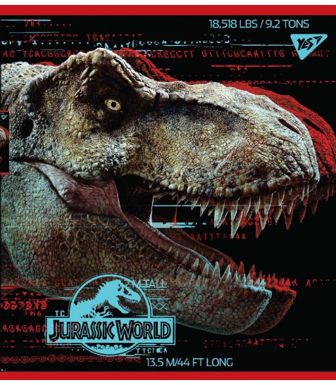 Зошит А5 18 Кл. YES Jurassic World Science Gone Wrong - фото 3 з 5
