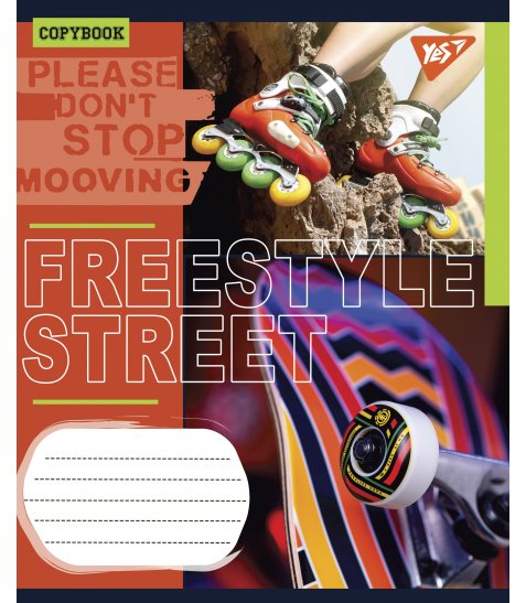 А5/48 лін. YES Freestyle street, зошит для записів - фото 4 з 5