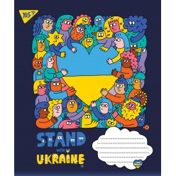А5/48 лін. YES Ukraine, зошит для записів