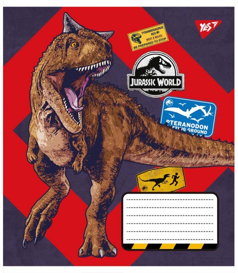 А5/12 лін. YES Jurassic world, зошит учнів. - фото 4 з 5