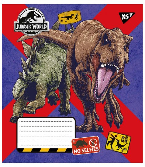 А5/12 лін. YES Jurassic world, зошит учнів. - фото 5 з 5