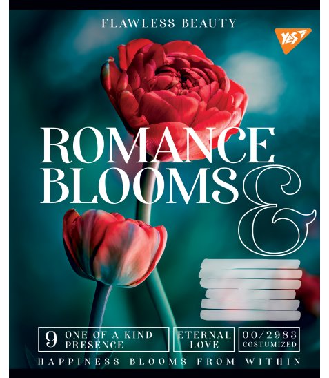 А5/18 кл. YES Romance blooms, зошит учнів. - фото 1 з 5