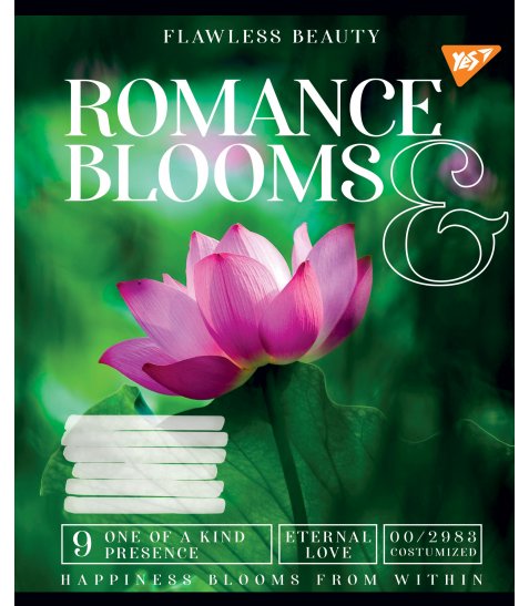 А5/24 лін. YES Romance blooms, зошит учнів. - фото 3 з 5